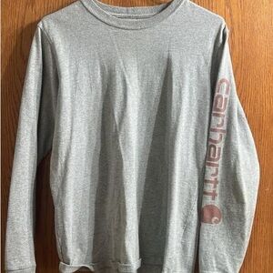 Carhartt Heather Gray Long Sleeve Tee